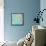 Ocean Pastel Circles-Bee Sturgis-Framed Stretched Canvas displayed on a wall