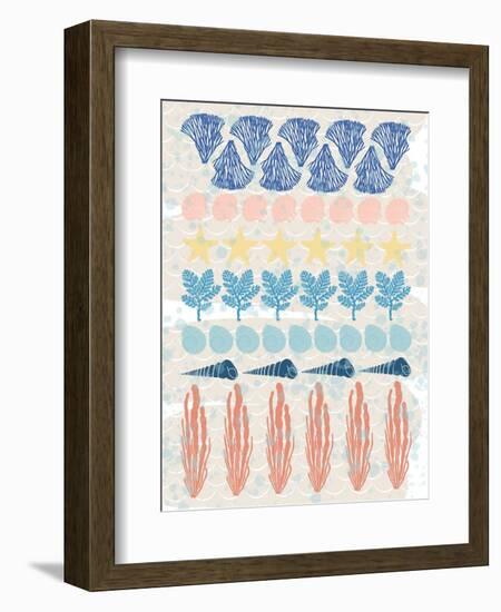 Ocean Pattern-Melody Hogan-Framed Art Print