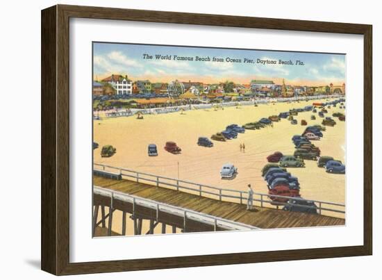 Ocean Pier, Daytona Beach, Florida-null-Framed Art Print