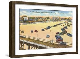 Ocean Pier, Daytona Beach, Florida-null-Framed Art Print