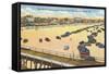 Ocean Pier, Daytona Beach, Florida-null-Framed Stretched Canvas