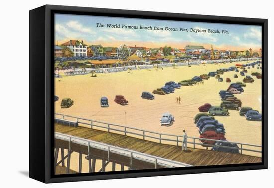 Ocean Pier, Daytona Beach, Florida-null-Framed Stretched Canvas