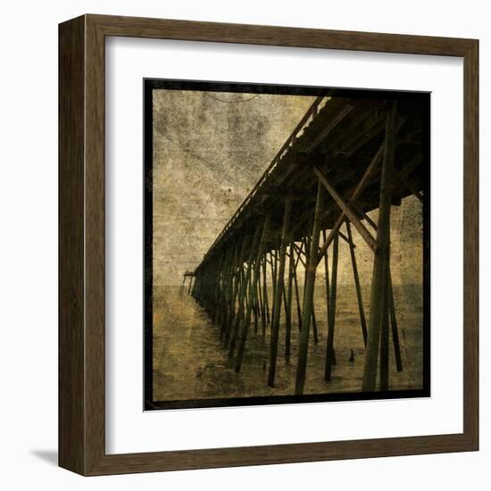 Ocean Pier No. 1-John Golden-Framed Art Print