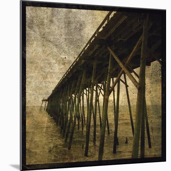 Ocean Pier No. 1-John W Golden-Mounted Giclee Print