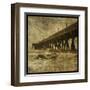 Ocean Pier No. 2-John Golden-Framed Art Print