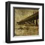 Ocean Pier No. 2-John Golden-Framed Giclee Print