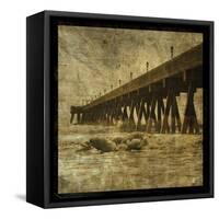 Ocean Pier No. 2-John W Golden-Framed Stretched Canvas