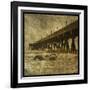 Ocean Pier No. 2-John W Golden-Framed Giclee Print