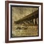 Ocean Pier No. 2-John W Golden-Framed Giclee Print