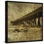 Ocean Pier No. 2-John W Golden-Stretched Canvas