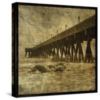 Ocean Pier No. 2-John W Golden-Stretched Canvas