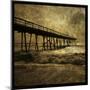 Ocean Pier No. 3-John Golden-Mounted Art Print