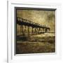 Ocean Pier No. 3-John Golden-Framed Giclee Print