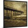 Ocean Pier No. 3-John Golden-Mounted Giclee Print