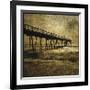 Ocean Pier No. 3-John Golden-Framed Giclee Print