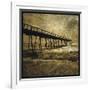 Ocean Pier No. 3-John W Golden-Framed Giclee Print