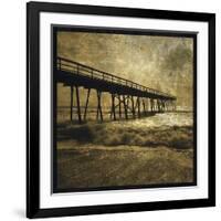 Ocean Pier No. 3-John W Golden-Framed Giclee Print