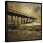 Ocean Pier No. 3-John W Golden-Stretched Canvas