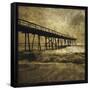 Ocean Pier No. 3-John W Golden-Framed Stretched Canvas