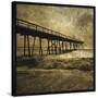 Ocean Pier No. 3-John W Golden-Stretched Canvas
