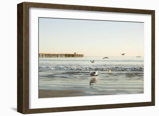 Ocean Pier-Karyn Millet-Framed Photographic Print