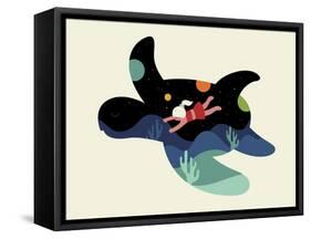 Ocean Roaming-Andy Westface-Framed Stretched Canvas