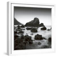 Ocean Rocks Muir Beach-Jamie Cook-Framed Giclee Print