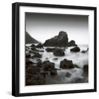 Ocean Rocks Muir Beach-Jamie Cook-Framed Giclee Print