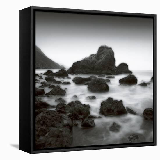 Ocean Rocks Muir Beach-Jamie Cook-Framed Stretched Canvas