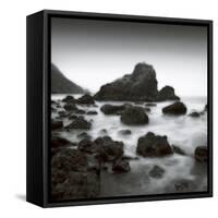 Ocean Rocks Muir Beach-Jamie Cook-Framed Stretched Canvas