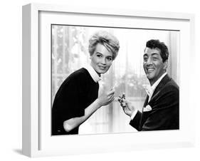 Ocean's Eleven, Angie Dickinson, Dean Martin, 1960-null-Framed Photo