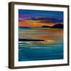 Ocean's Night III-Bridges-Framed Giclee Print