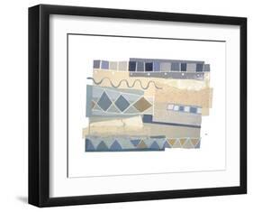 Ocean's Surf I-P^G^ Gravele-Framed Art Print