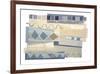 Ocean's Surf I-P^G^ Gravele-Framed Art Print