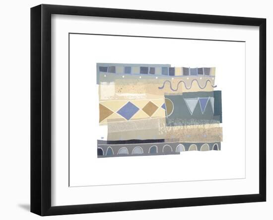 Ocean's Surf II-P^ G^ Gravele-Framed Giclee Print