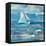 Ocean Sail V.2 Sq-Albena Hristova-Framed Stretched Canvas