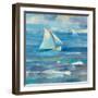 Ocean Sail V.2 Sq-Albena Hristova-Framed Art Print