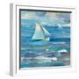 Ocean Sail V.2 Sq-Albena Hristova-Framed Art Print