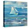 Ocean Sail V.2 Sq-Albena Hristova-Stretched Canvas