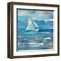 Ocean Sail V.2 Sq-Albena Hristova-Framed Art Print