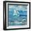 Ocean Sail V.2 Sq-Albena Hristova-Framed Art Print