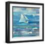 Ocean Sail V.2 Sq-Albena Hristova-Framed Art Print