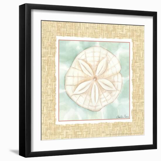 Ocean Sanddollar-Chariklia Zarris-Framed Art Print