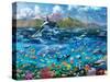 Ocean Scene-Adrian Chesterman-Stretched Canvas