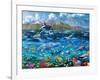 Ocean Scene-Adrian Chesterman-Framed Art Print