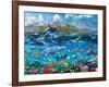 Ocean Scene-Adrian Chesterman-Framed Art Print