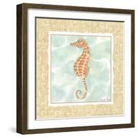 Ocean Seahorse-Chariklia Zarris-Framed Art Print