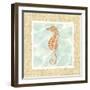 Ocean Seahorse-Chariklia Zarris-Framed Art Print