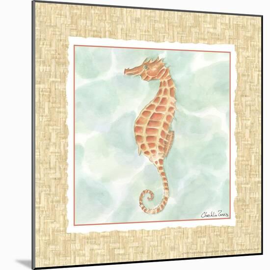 Ocean Seahorse-Chariklia Zarris-Mounted Art Print