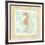 Ocean Seahorse-Chariklia Zarris-Framed Art Print